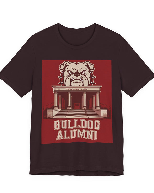 "Bulldog Alumni" Unisex Jersey Short Sleeve Tee