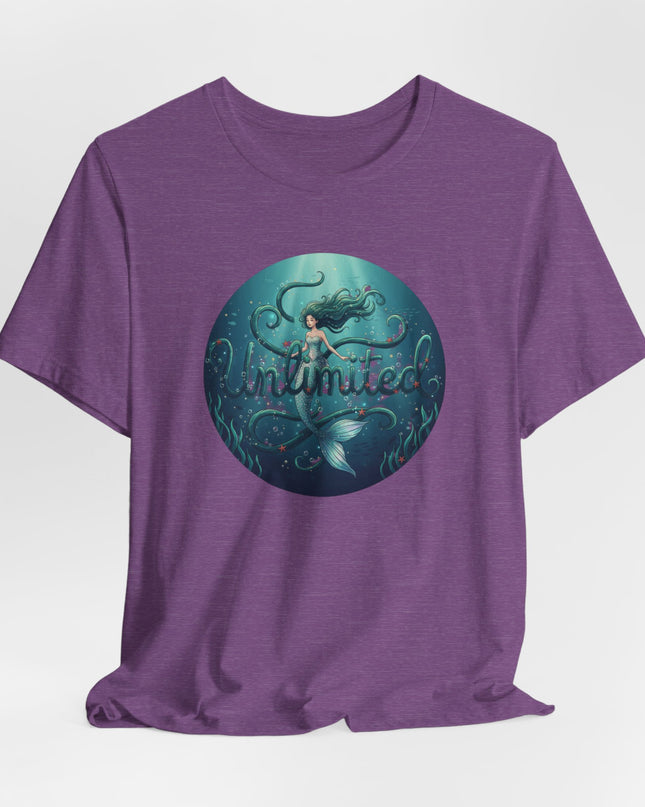 "Unlimited Mermaid" Unisex Jersey Short Sleeve Tee