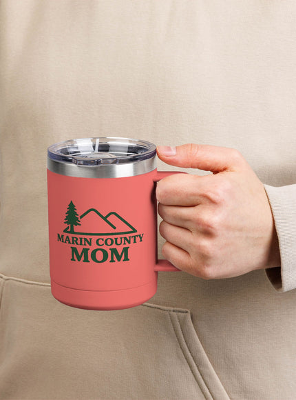 "Marin Country Mom" Coffee Mug Tumbler, 15oz