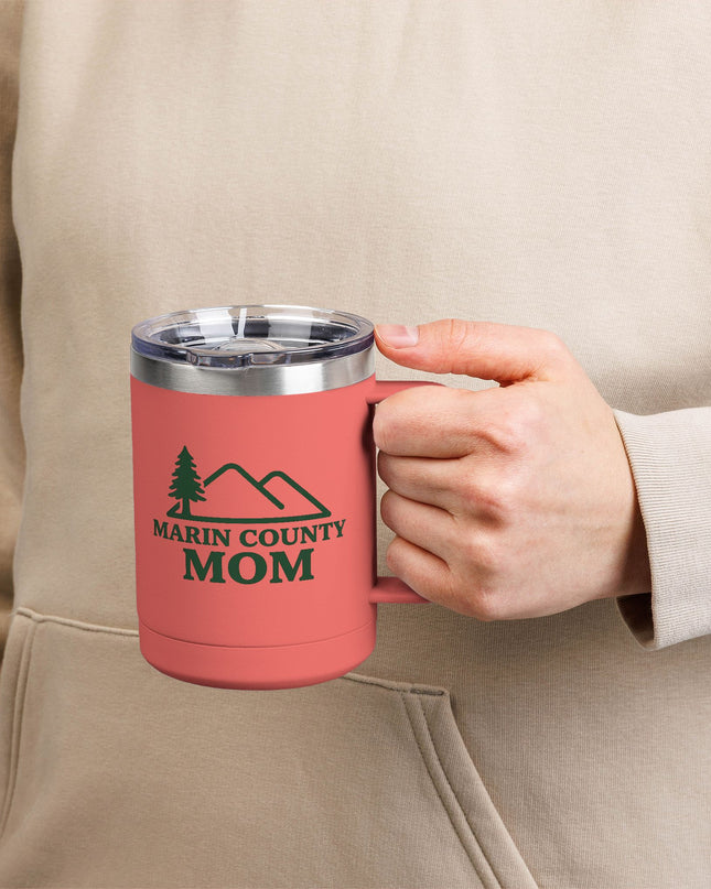 "Marin Country Mom" Coffee Mug Tumbler, 15oz