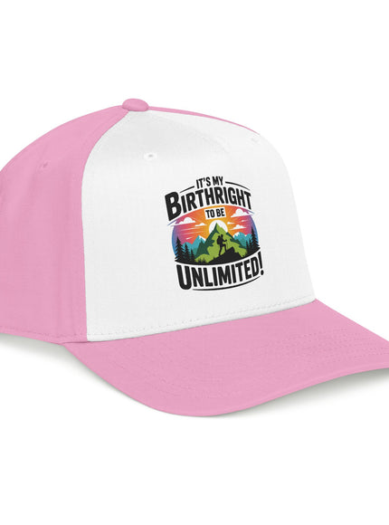 "It's my Birthright to be Unlimited" Mid Profile Baseball Cap