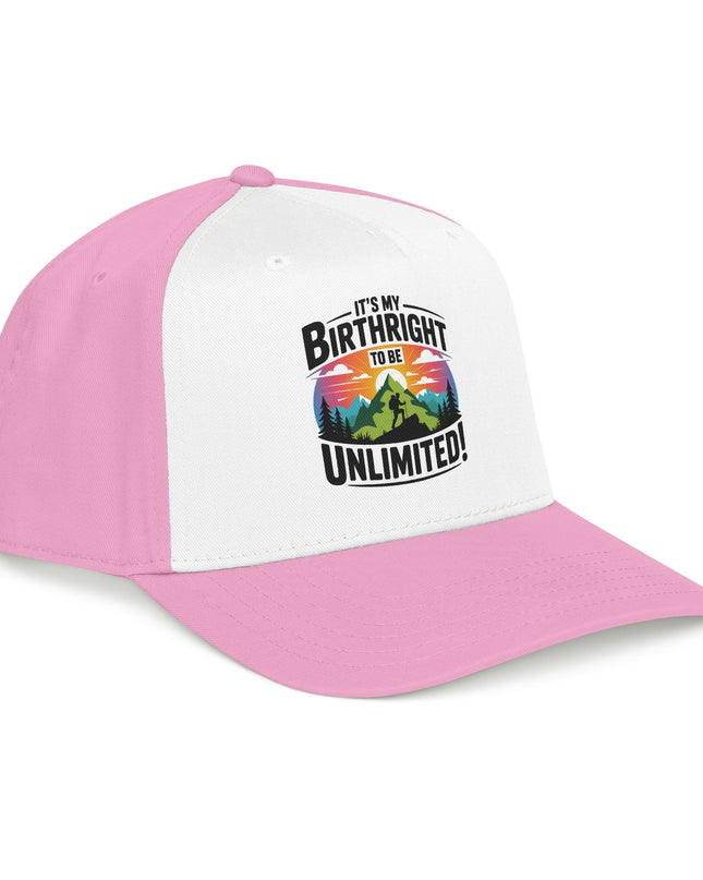 "It's my Birthright to be Unlimited" Mid Profile Baseball Cap