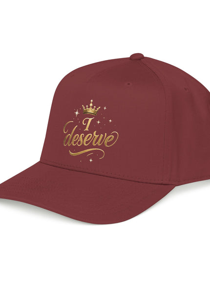"I Deserve" Mid Profile Baseball Cap
