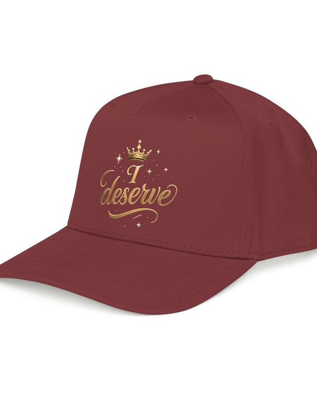 "I Deserve" Mid Profile Baseball Cap