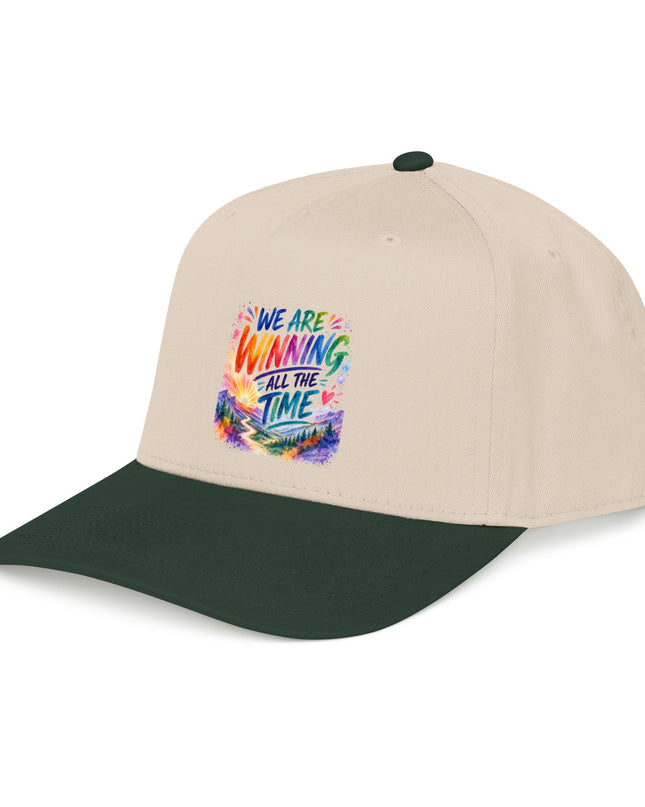 "We are Winning all the Time" Mid Profile Baseball Cap