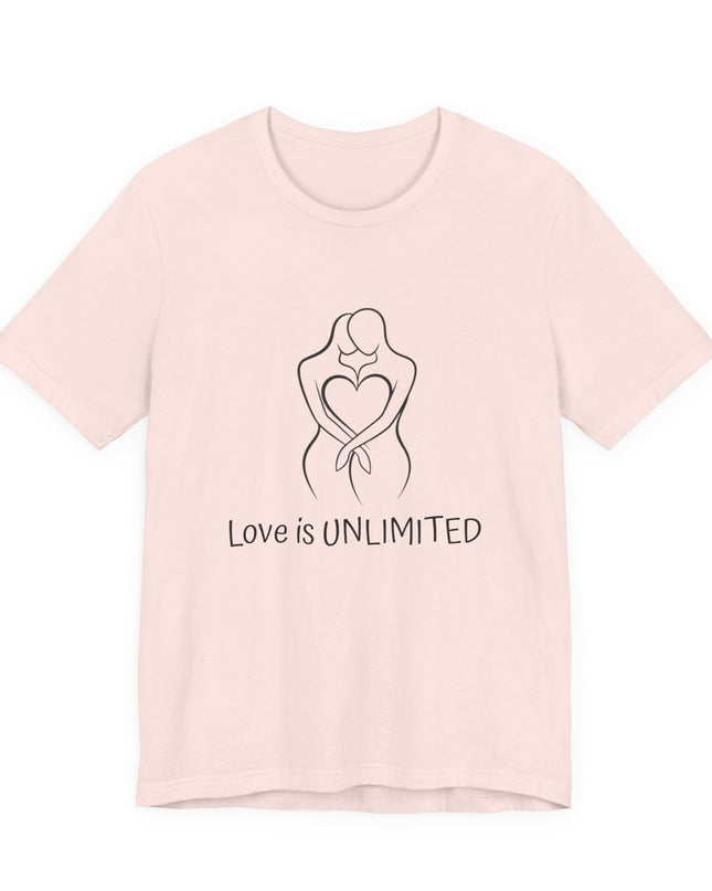 "Love is Unlimited" Unisex Jersey Short Sleeve Tee