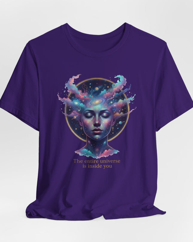 "The Universe is Inside of You" Unisex Jersey Short Sleeve Tee