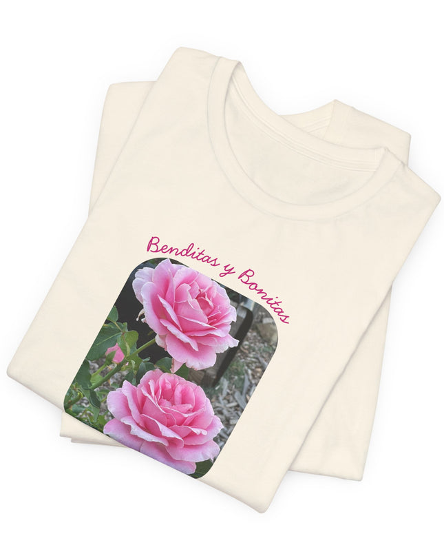 "Blessed and Beautiful" Unisex Jersey Short Sleeve Tee