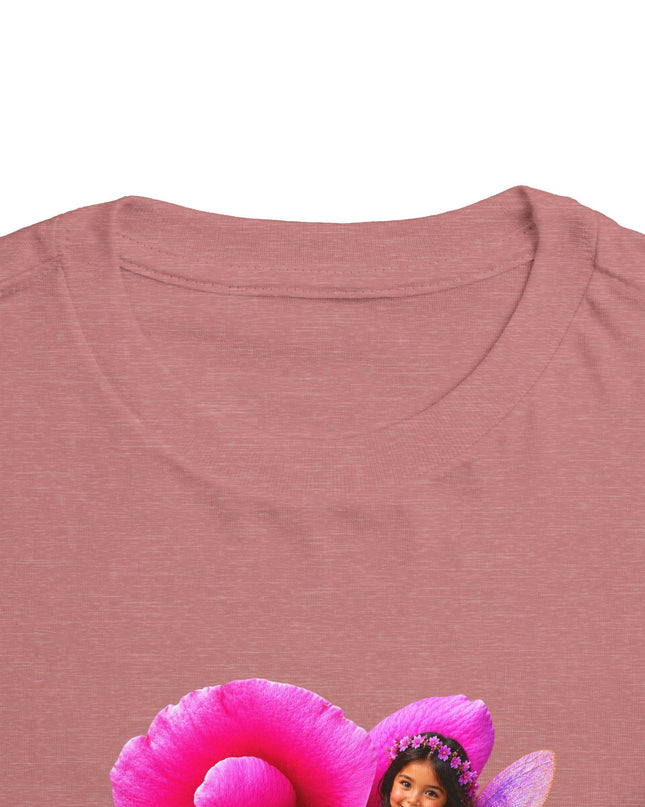 "Rose Fairy" Toddler Short Sleeve Tee