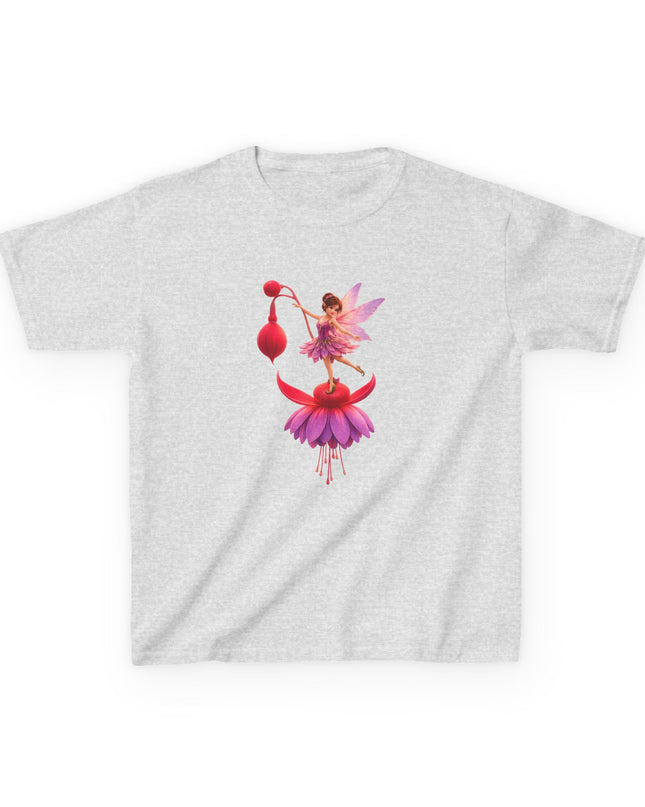 "Fuchsia Fairy" Kids Heavy Cotton Tee