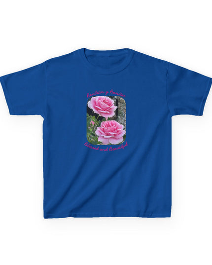 "Blessed and Beautiful" Kids Heavy Cotton Tee