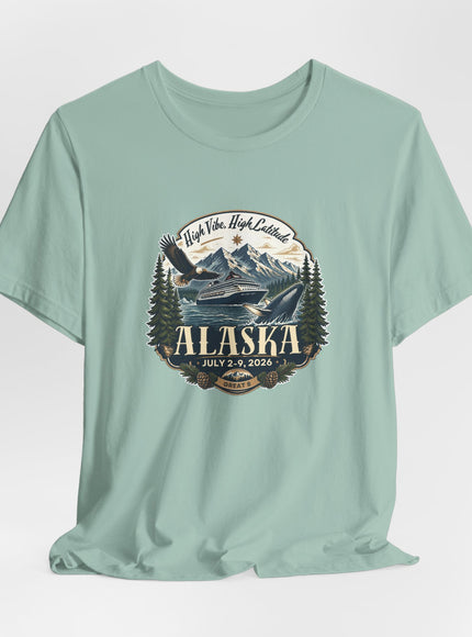 "Alaska" Unisex Jersey Short Sleeve Tee