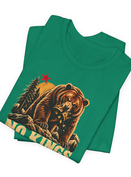"No Kings California" Unisex Jersey Short Sleeve Tee
