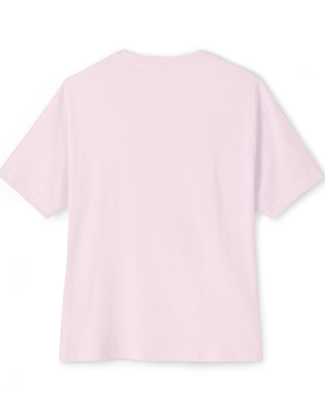 "GLOW Olive Earring Boxy" Oversized M 100% Cotton Tee