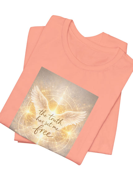 "The Truth Has Set Me Free" Unisex Jersey Short Sleeve Tee