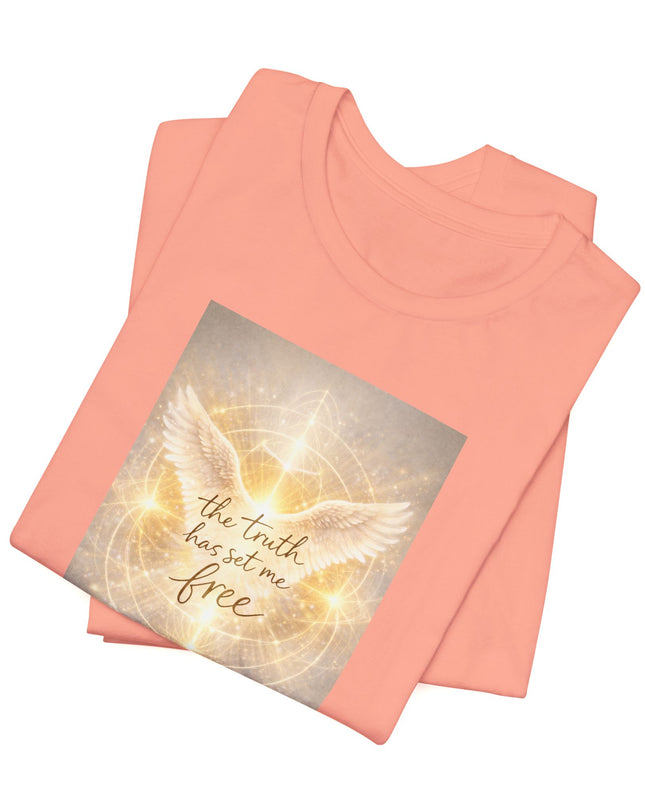 "The Truth Has Set Me Free" Unisex Jersey Short Sleeve Tee