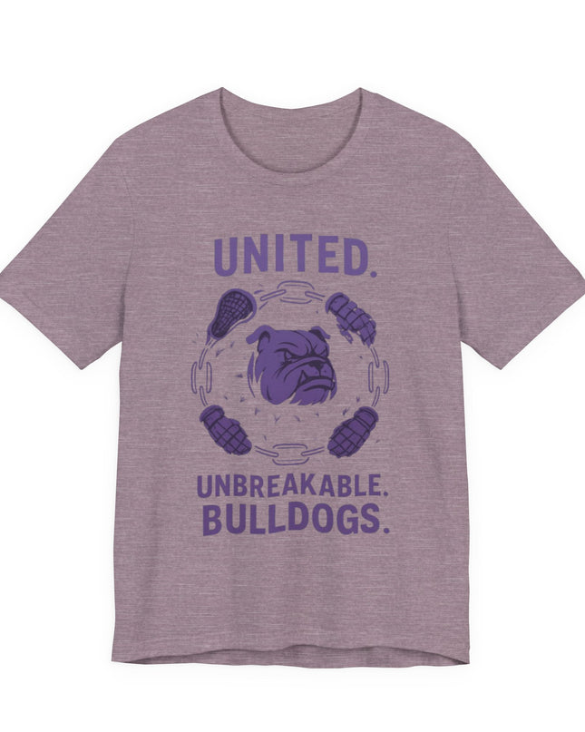 "United Lacrosse Bulldogs" Unisex Jersey Short Sleeve Tee
