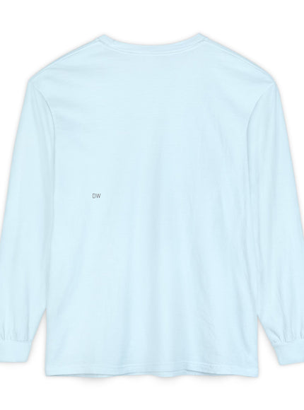 "California Poppies" Unisex Garment-dyed Long Sleeve T-Shirt