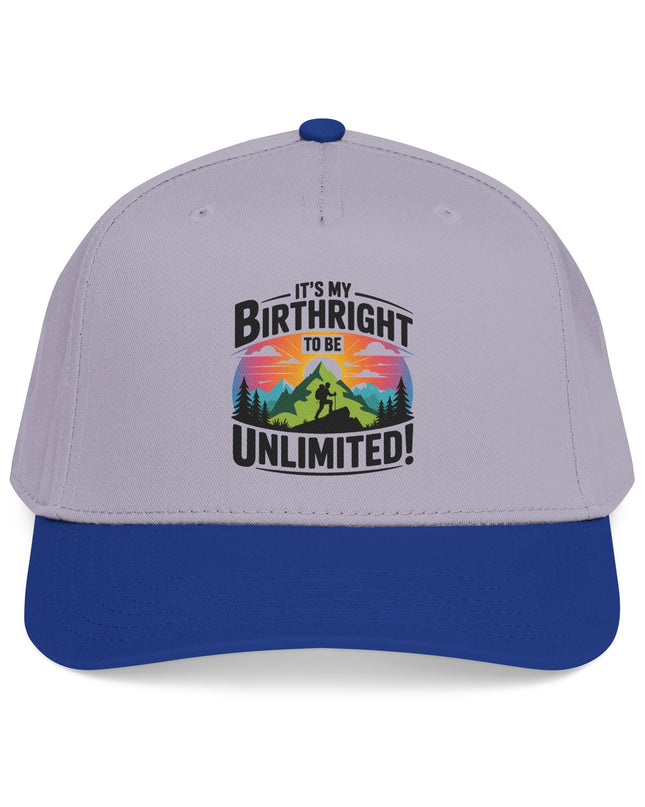 "It's my Birthright to be Unlimited" Mid Profile Baseball Cap