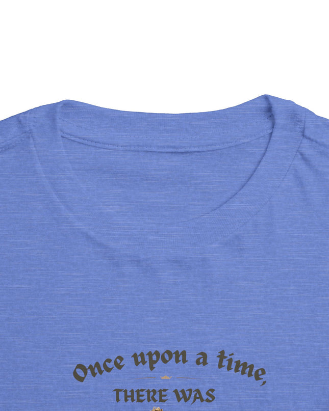 "She Saved Herself" Toddler Short Sleeve Tee