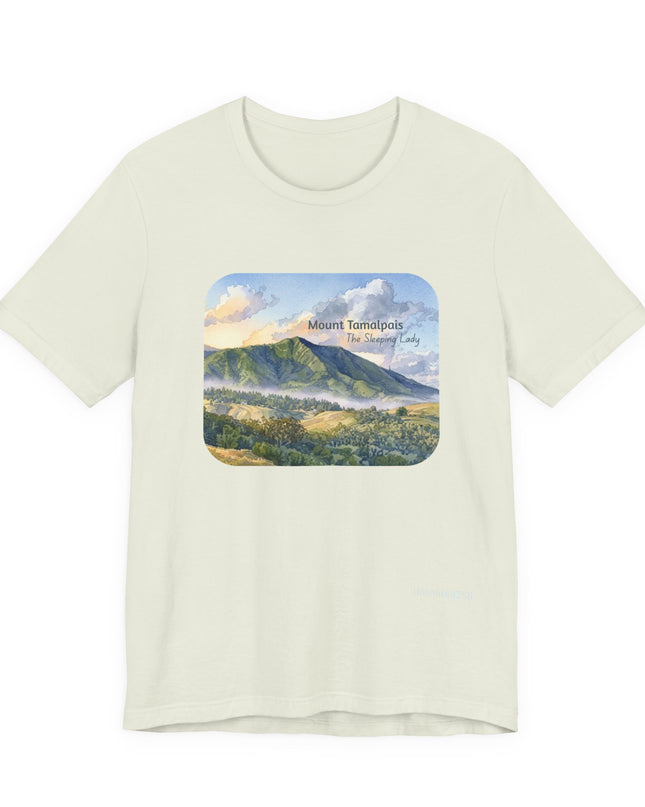 "Mount Tamalpais, the Sleeping Lady" Unisex Jersey Short Sleeve Tee