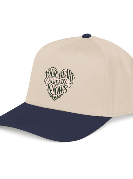 "Your Heart Already Knows" Mid Profile Baseball Cap