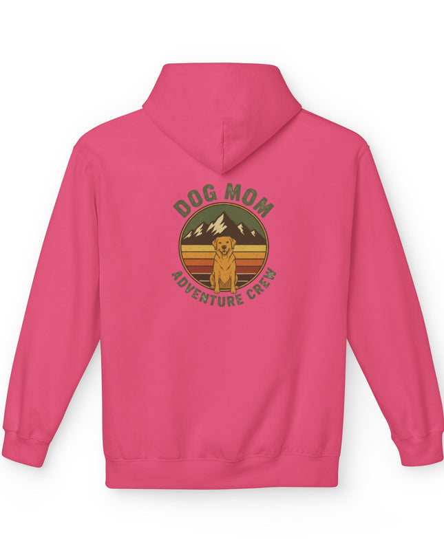 "Dog Mom" Unisex Midweight Softstyle Fleece Hoodie