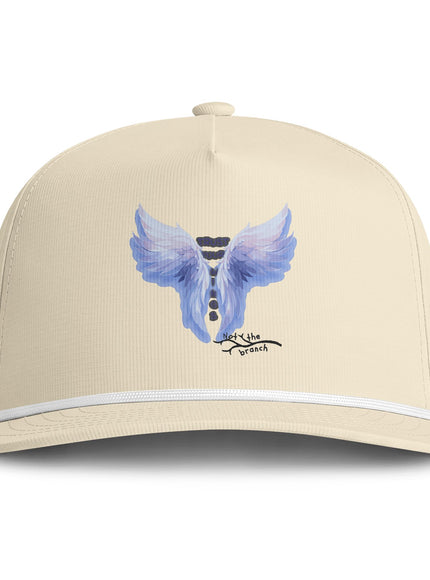 "Trust Your Wings, Not the Branch" Sunwashed Rope Cap