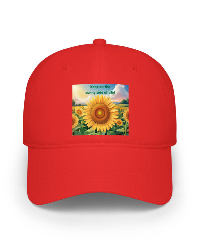 "Keep on the Sunny Side of Life" Low Profile Baseball Cap