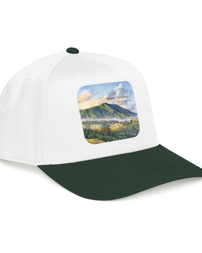 "Mount Tamalpais, the Sleeping Lady" Mid Profile Baseball Cap