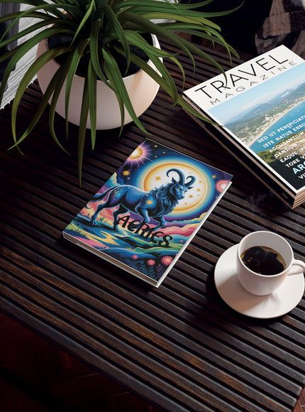 "Aries" Hardcover Journal