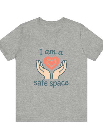 "I Am a Safe Space" Men's and Women's Jersey Short Sleeve Tee