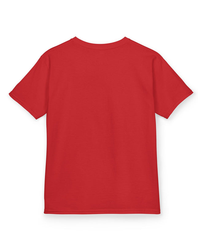 "Cat Face Sketch" Kids Heavy Cotton Tee