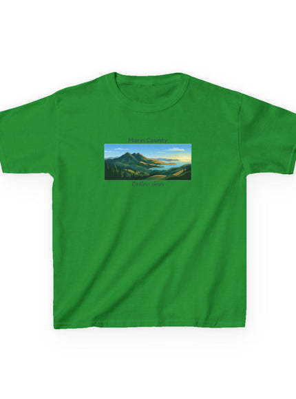 "Marin County - Endless Views" Kids Heavy Cotton Tee