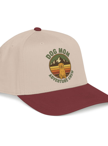 "Dog Mom" Mid Profile Baseball Cap