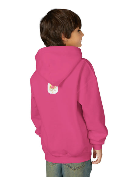 "My Father Says I am Royalty" Youth Heavy Blend Hooded Sweatshirt