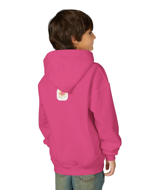 "My Father Says I am Royalty" Youth Heavy Blend Hooded Sweatshirt