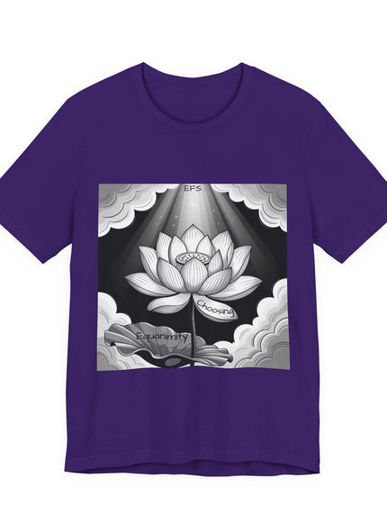 "Choosing Equanimity, EFS (Energy for Success)" Unisex Jersey Short Sleeve Tee