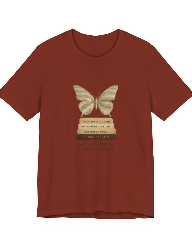 "Vuela entre Palabras" Unisex Jersey Short Sleeve Tee