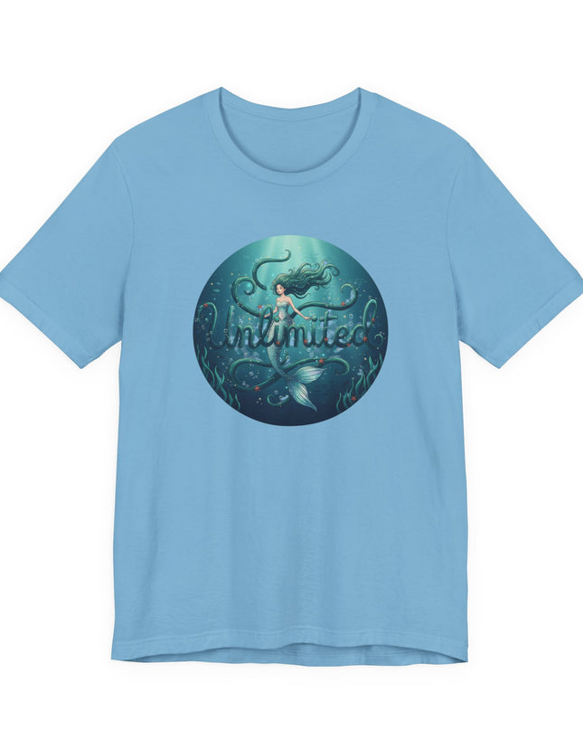 "Unlimited Mermaid" Unisex Jersey Short Sleeve Tee