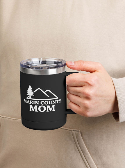 "Marin Country Mom" Coffee Mug Tumbler, 15oz