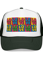 Dark Green / White / Dark Green / One size