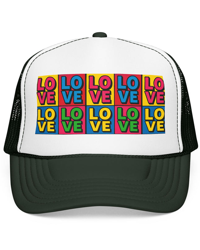 "Andy Warhol LOVE" Foam Trucker Hat