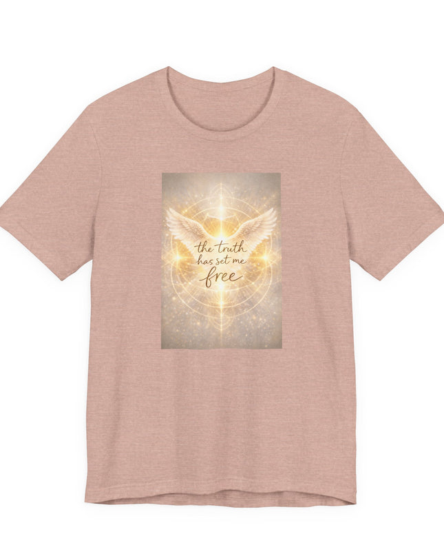 "The Truth Has Set Me Free" Unisex Jersey Short Sleeve Tee
