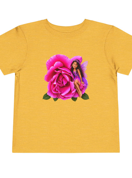"Rose Fairy" Toddler Short Sleeve Tee