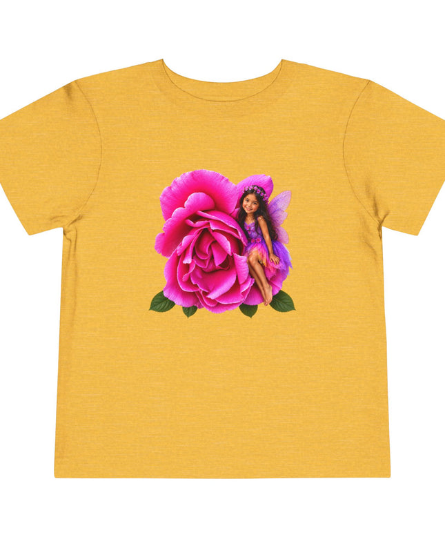 "Rose Fairy" Toddler Short Sleeve Tee
