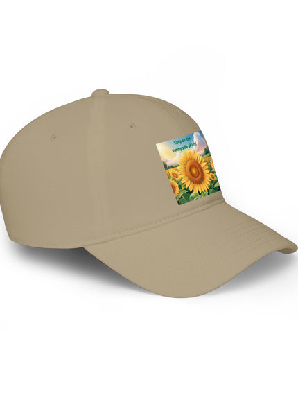 "Keep on the Sunny Side of Life" Low Profile Baseball Cap