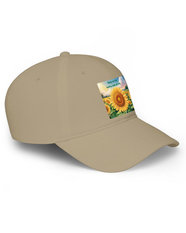 "Keep on the Sunny Side of Life" Low Profile Baseball Cap