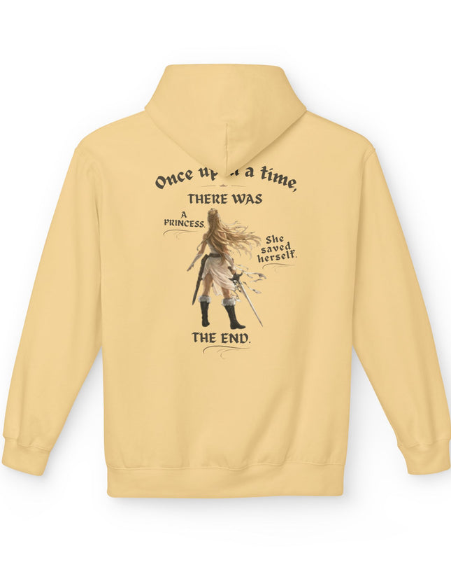 "Once Upon a Time V2" Front and Back Unisex Midweight Softstyle Fleece Hoodie