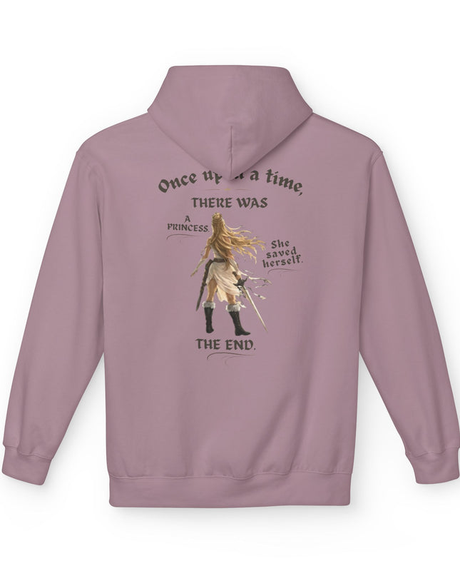 "Once Upon a Time V2" Front and Back Unisex Midweight Softstyle Fleece Hoodie